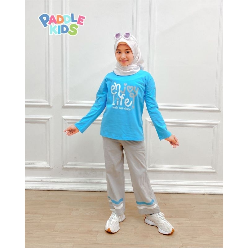 Paddlekids Setelan Kulot Anak Perempuan Remaja Set Tunik dan Kulot Anak