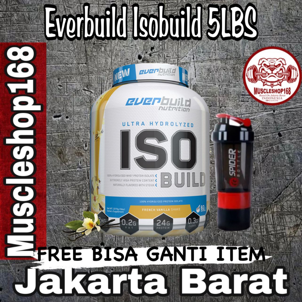 Everbuild Iso Build 5 lbs Pure Hydrolized Isolate 100%