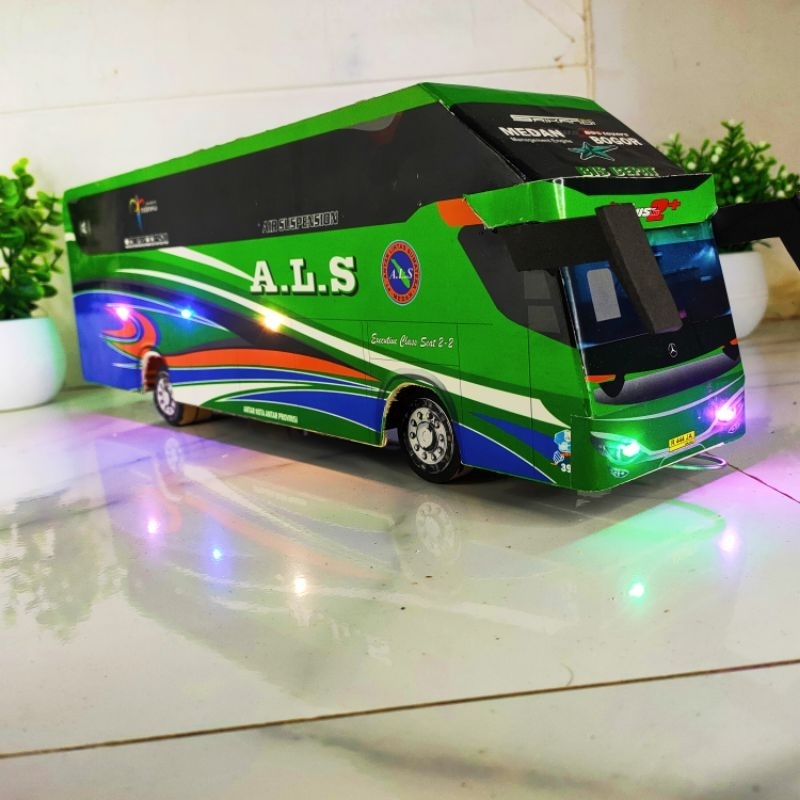 Miniatu Bus Telolet Basuri V3 Terbaru dan Termurah
