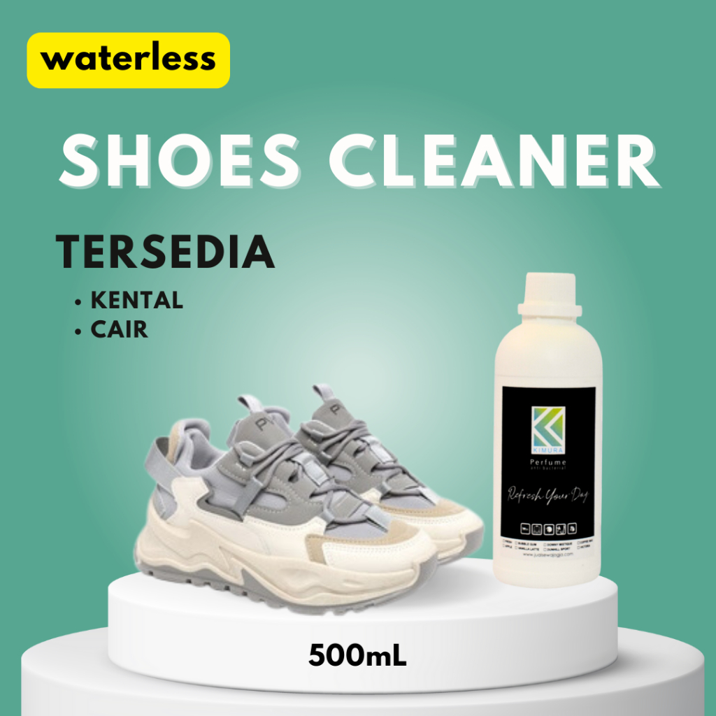 KIMURA Shoes Cleaner Premium 500mL Sabun Sepatu Cleaner Sepatu