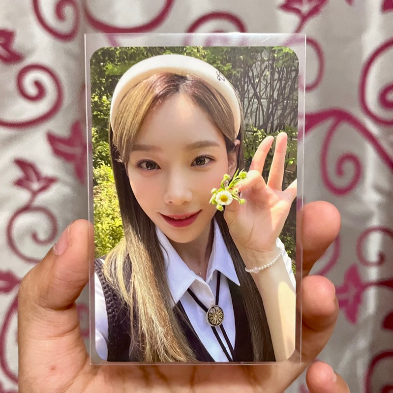 PC Photocard Taeyeon SNSD AR Tattoo SMTOWN Live 2022 SMCU Express at Human City Suwon