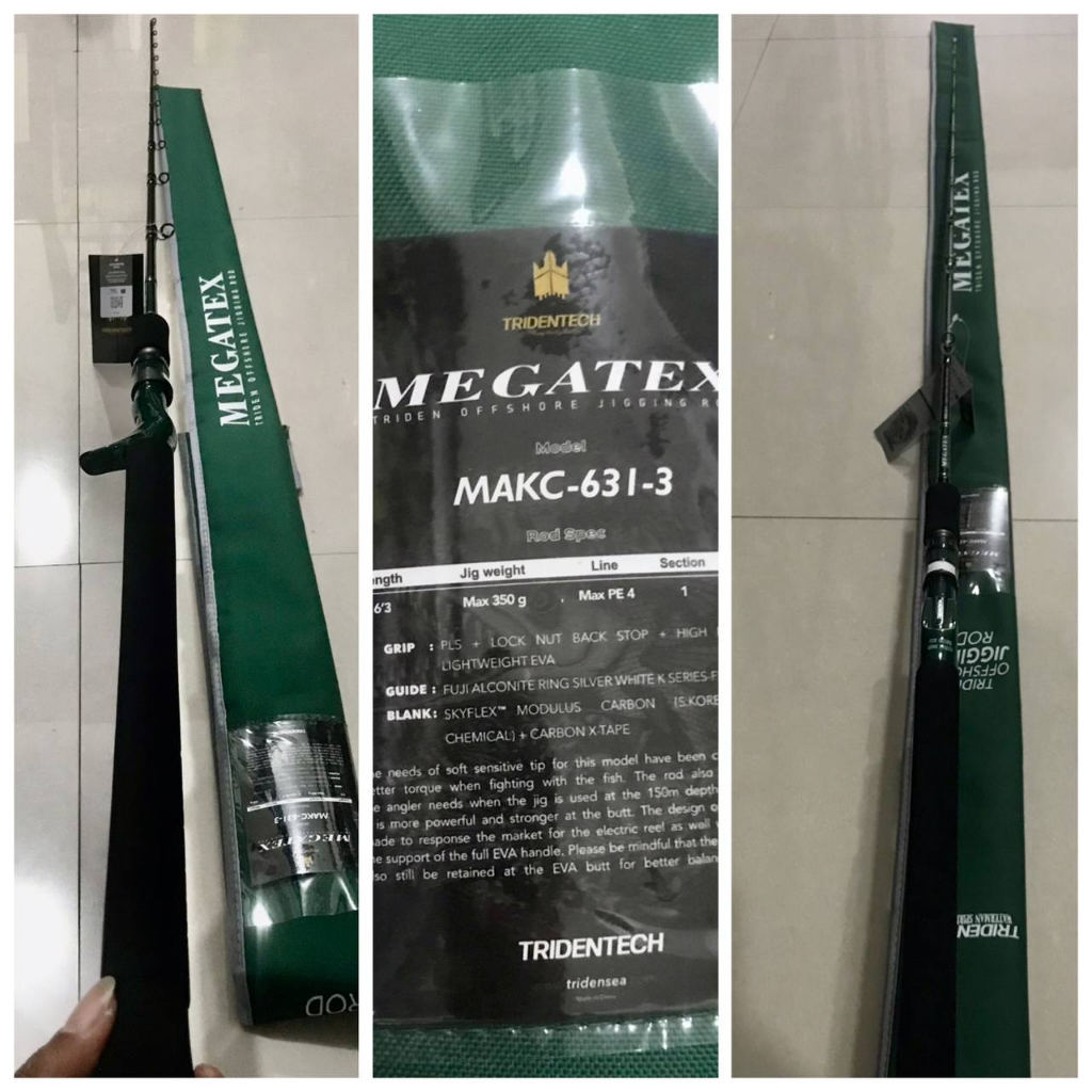 Joran Pancing Overhead Tridentech Megatex MAKC-631-1 Over Head Fuji Component