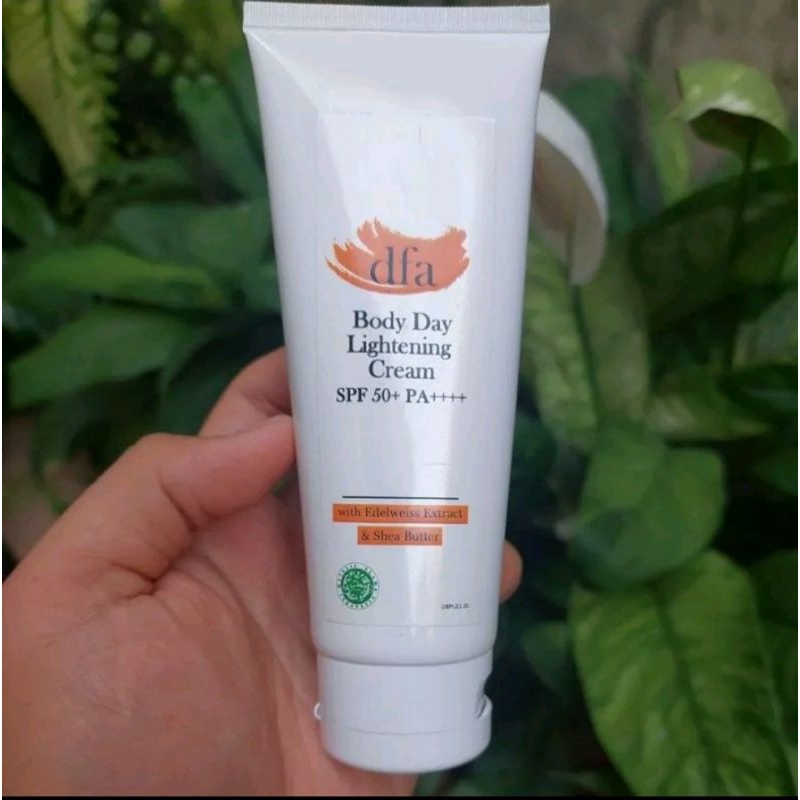 dfa body day lightening cream