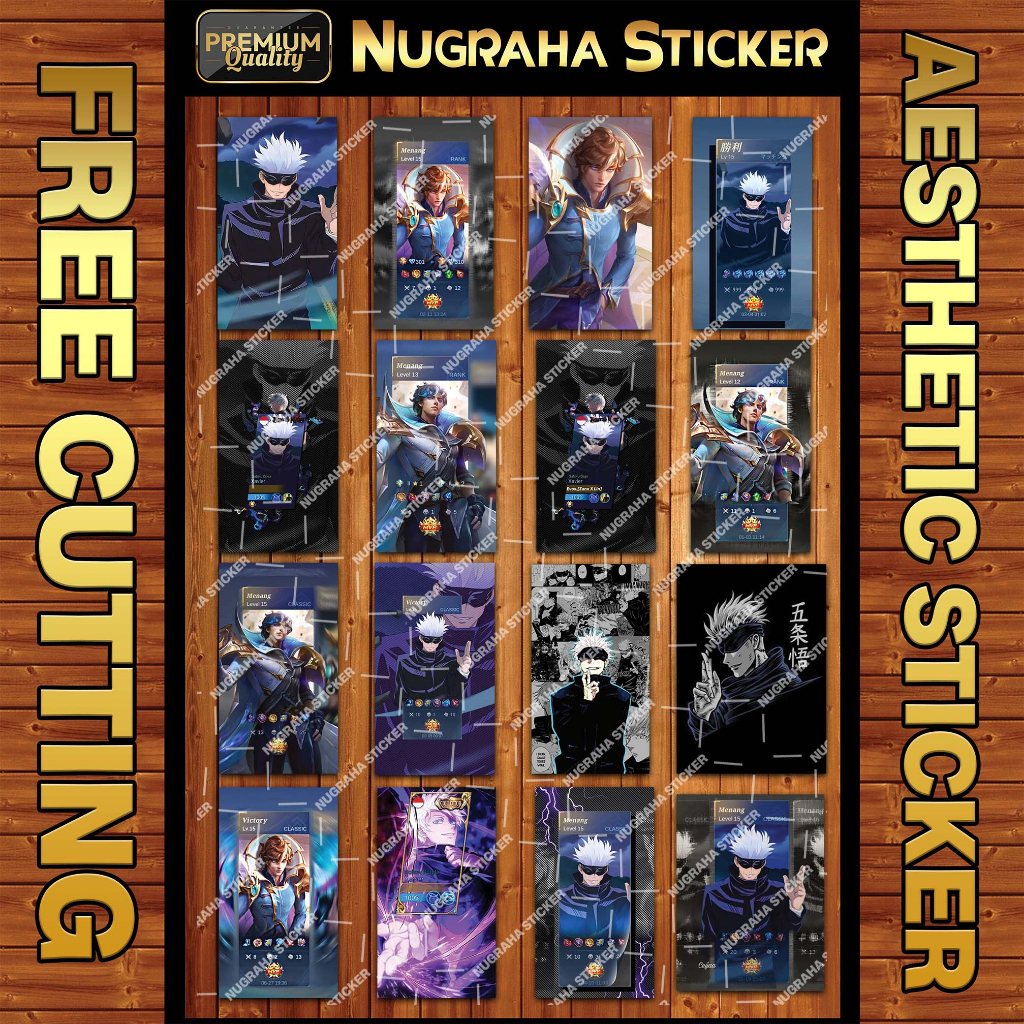 

(192 PCS) Sticker Xavier MLBB (Sticker Mobile Legends)