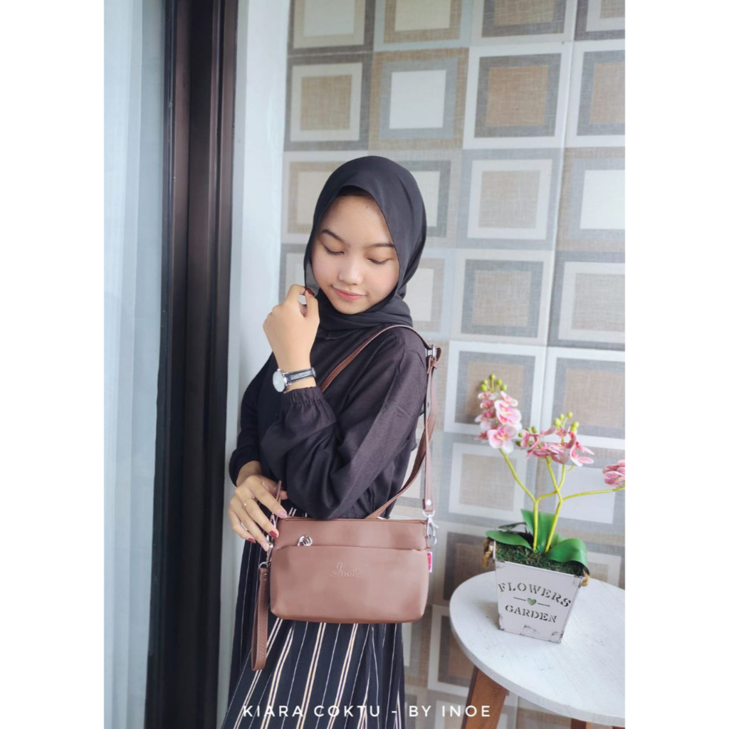 TERMURAH TAS SELEMPANG WANITA KIARA BAG BY INOE, ZIVARA BAG BY INOE ANTI AIR