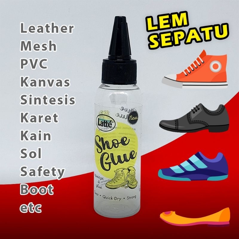 

lem sepati clear bening kulit sol suede 100 ml