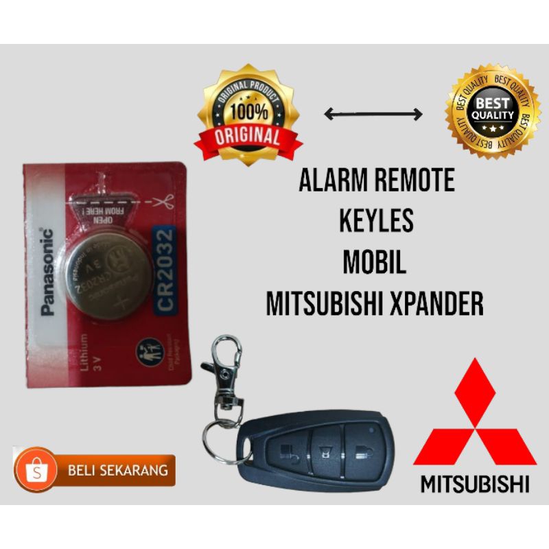 Baterai Remote Keyles Mobil Mitsubishi Xpander Original