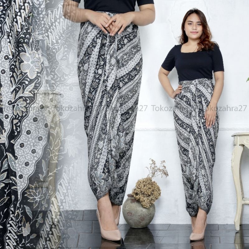 Rok Rempel instan batik bawahan