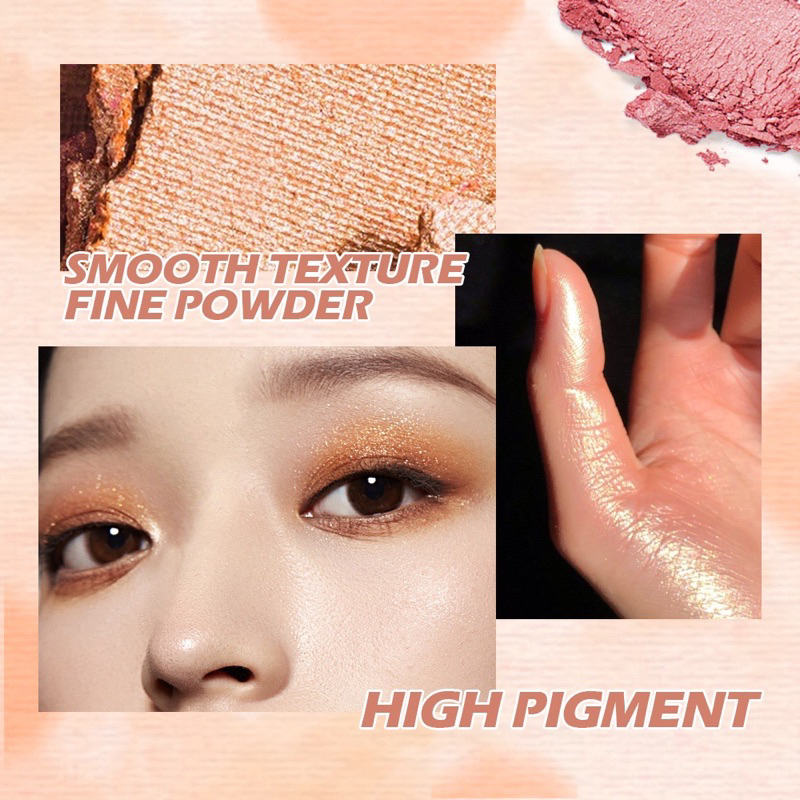 【Official Outlet】SANIYE Ultimate Goddess Eyeshadow Pallette E225 12 Warna Eyeshadow Multifungsi 4 In 1 Contour Blusher Highlight Eye Shadow Makeup Kosmetik Wajah Viral BPOM