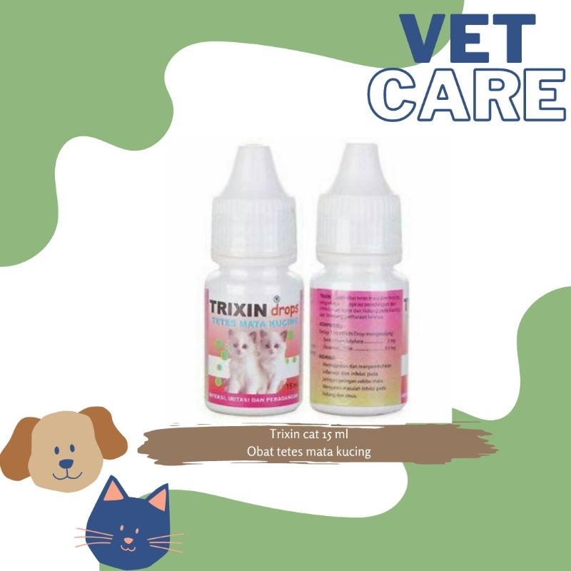 TRIXIN CAT obat tetes mata untuk kucing