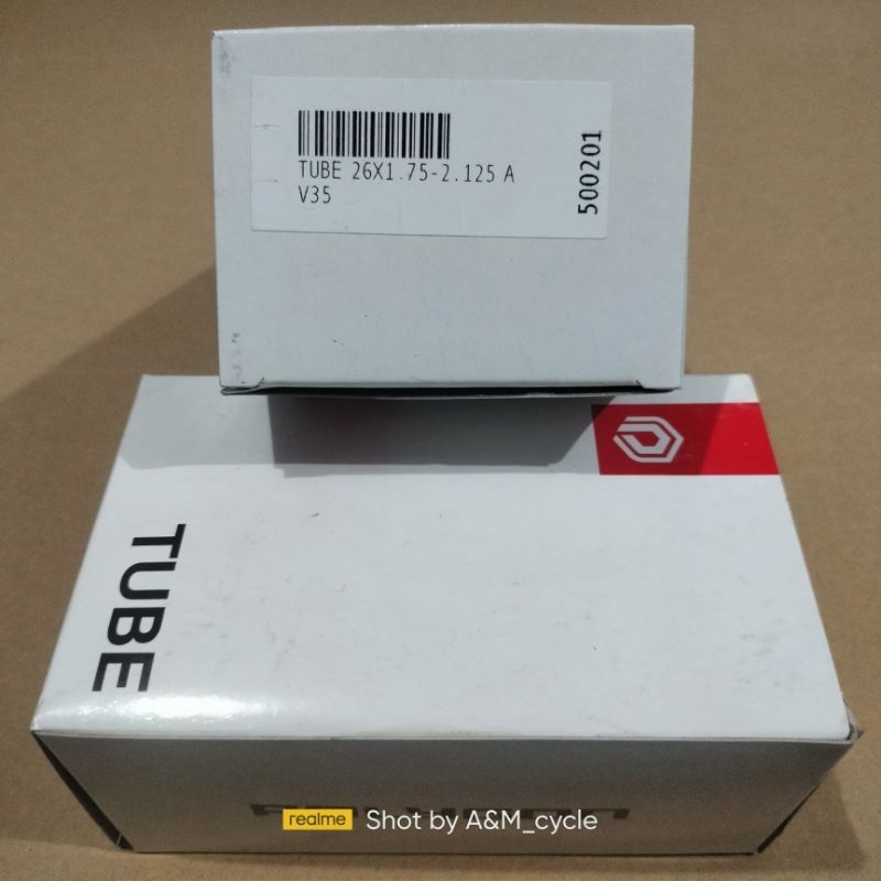 Ban dalam sepeda mtb Polygon  monarch 26×1.75-2.125 Av35 mm Schrader pentil motor