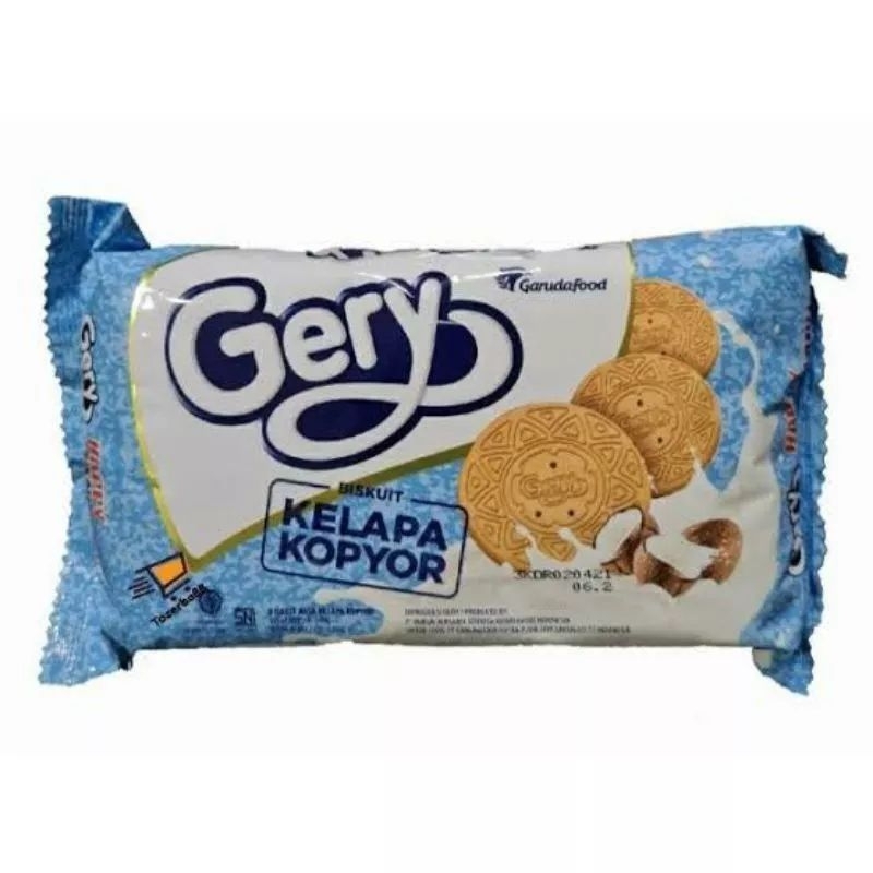 Gery Biscuit KELAPA KOPYOR Coconut 340 gram