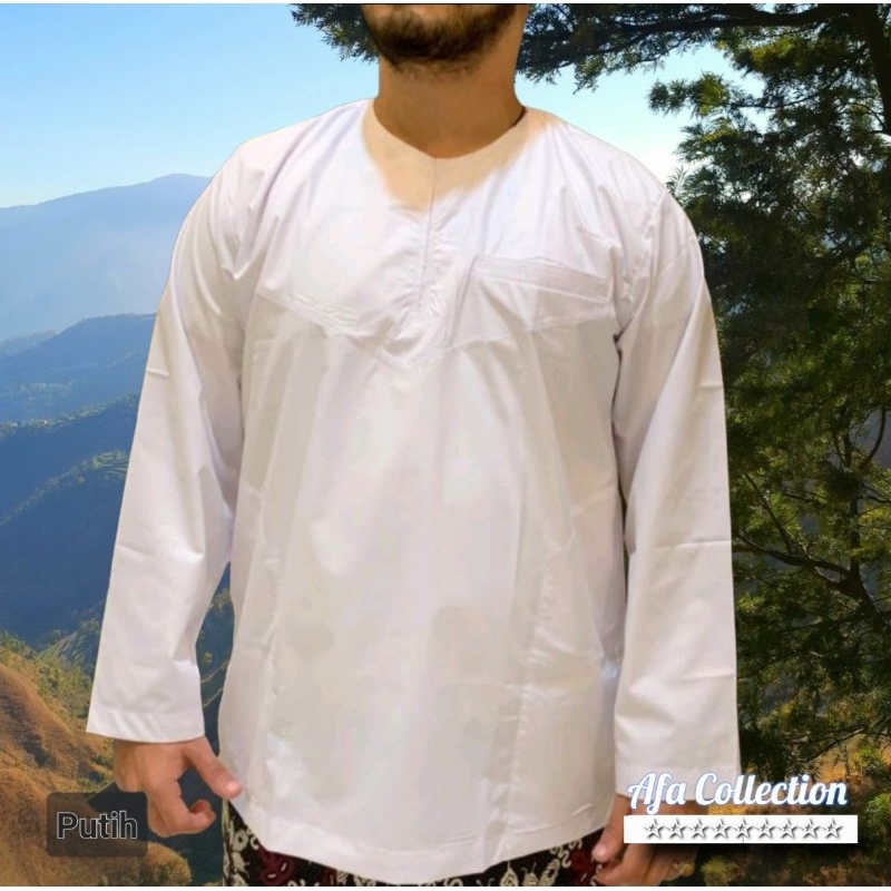 Koko Mesir lengan panjang | Koko dobby | Koko polos | Koko tanpa kerah | Koko salaf