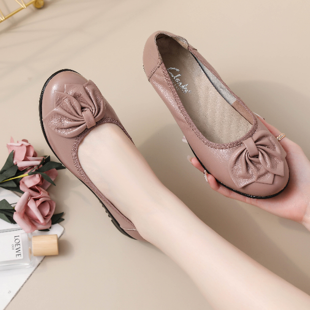 Clarks new Sepatu  pita woman  clarks flat wanita kulit asli