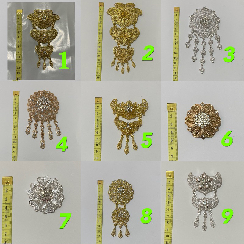 Bros Kutubaru / bros kebaya / bros kutu