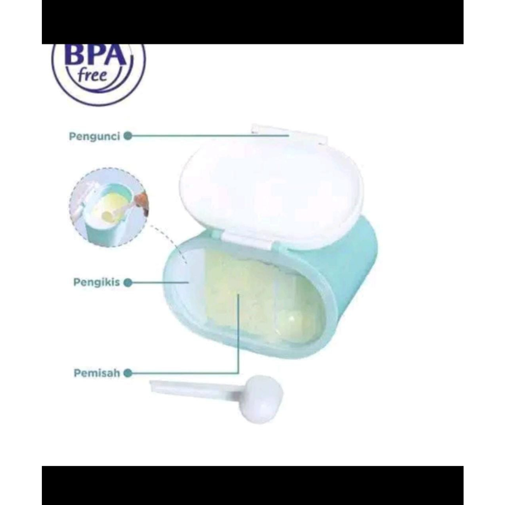 Baby Safe Milk Powder Container / Tempat Susu Bubuk Formula/ Wadah susu MC001 - MC002