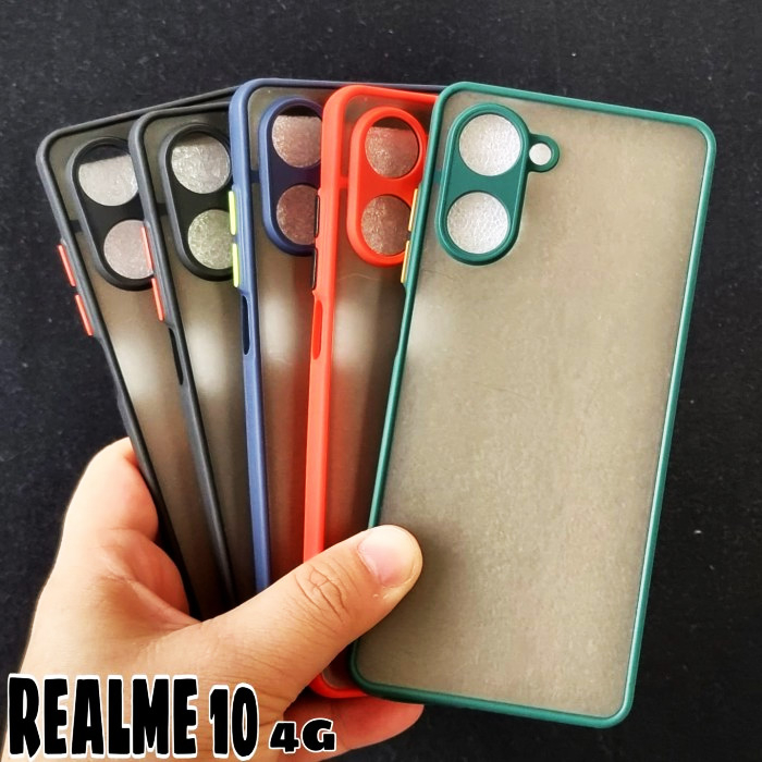 Casing MY CHOICE Bumper Aero Fuze Case My Choice Hard Case + Pelindung Kamera For REALME 10