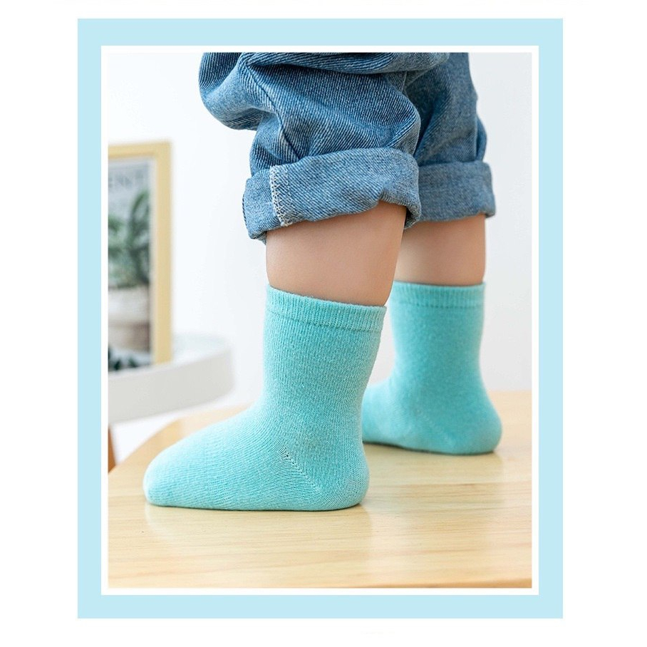 LID148 - 6in1 Kaos Kaki Bayi Baby Socks isi 6 pasang kaos kaki anak balita anti slipAffordable Quality!