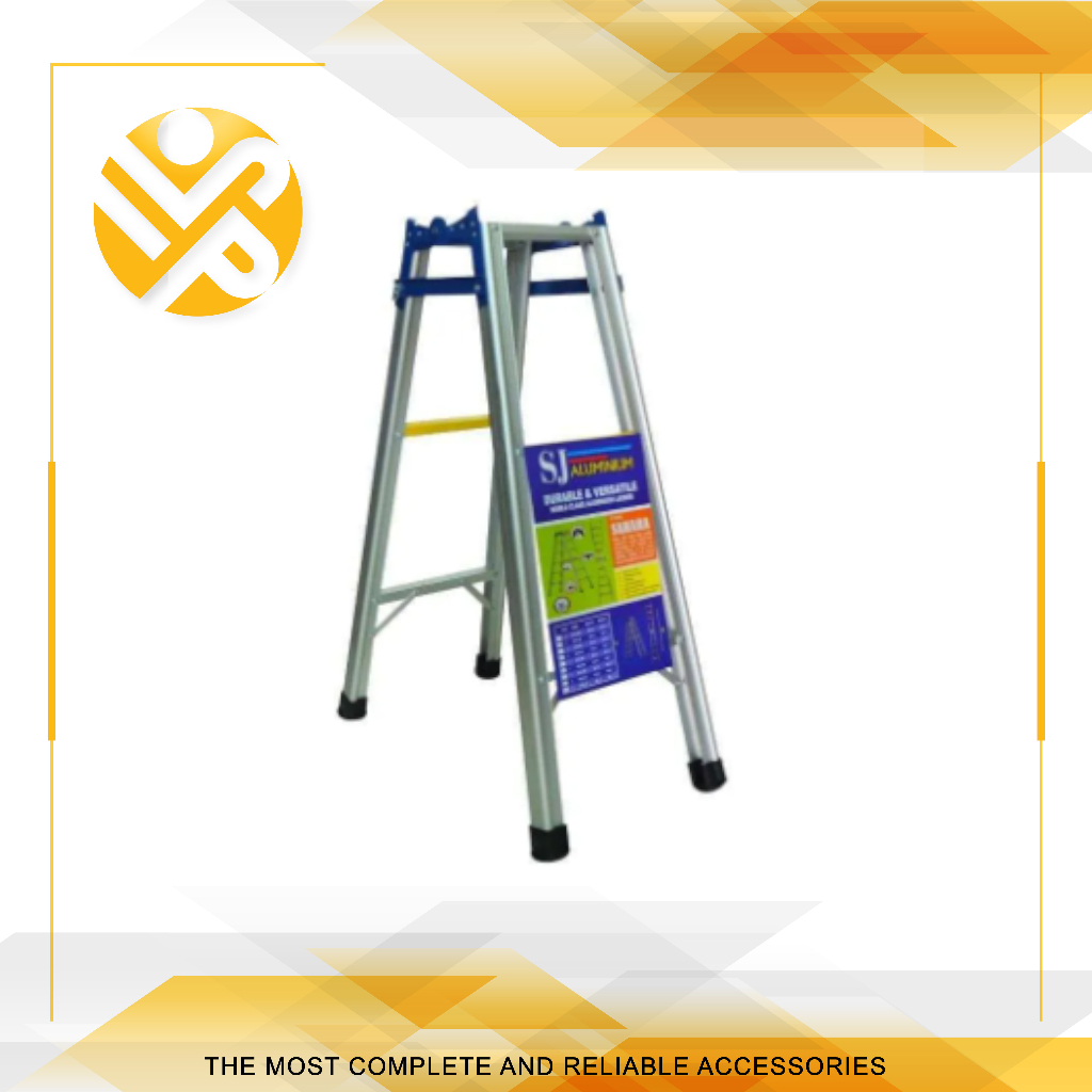 Tangga Aluminium Tinggi 1 m / 100 cm / Tangga Lipat