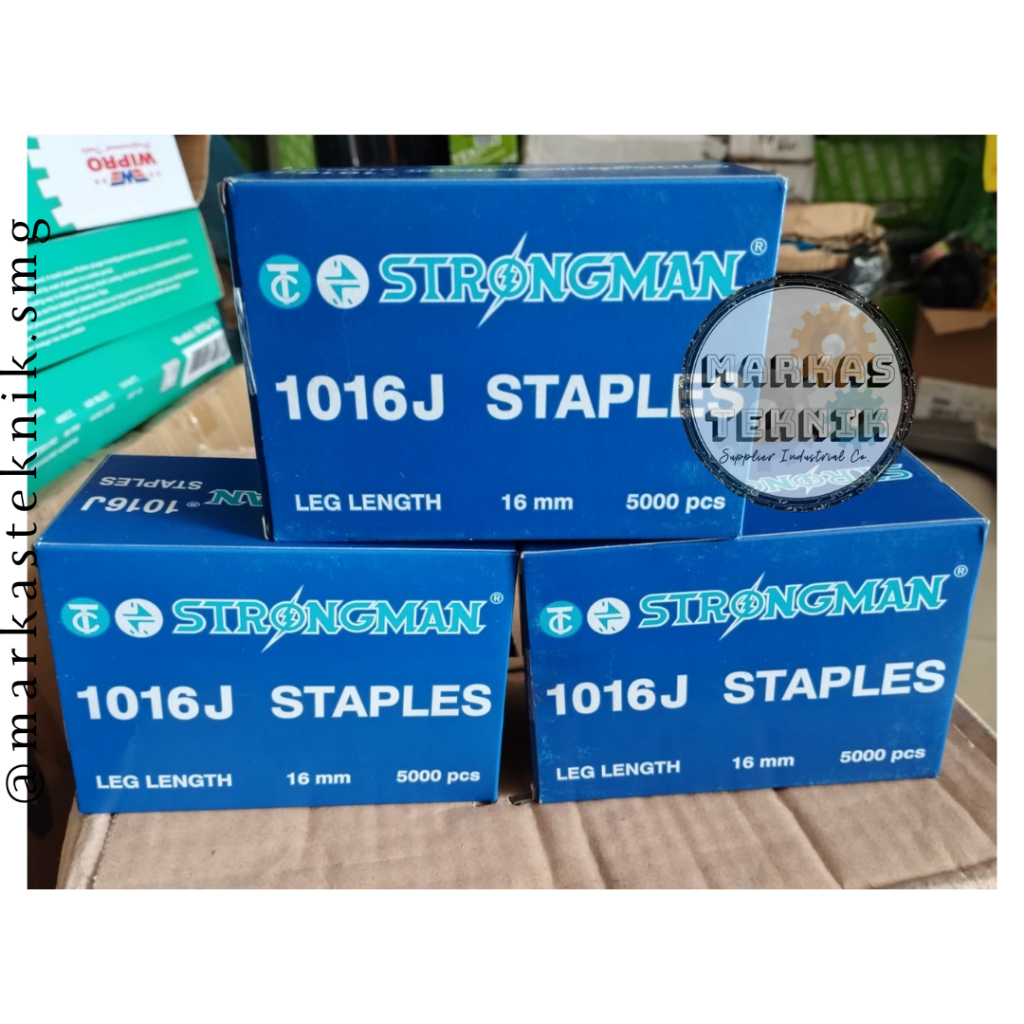 

STRONGMAN Isi Staples 1016J / Isi Staples 1016J STRONGMAN