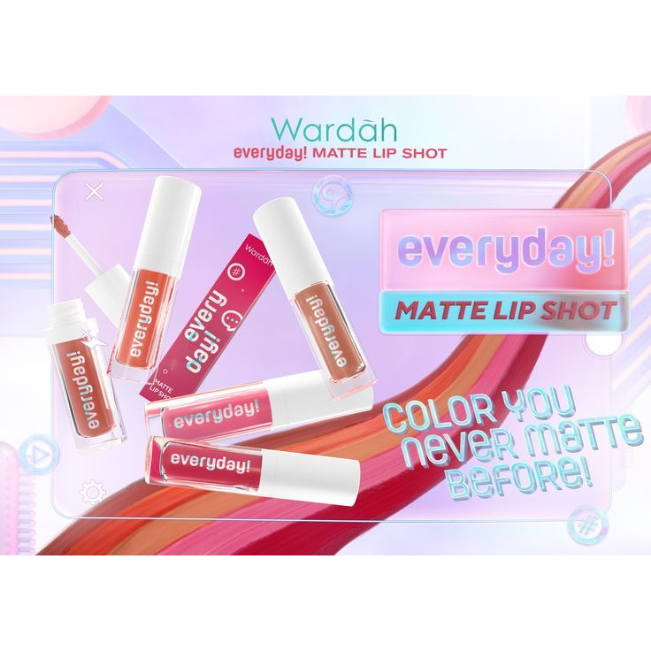 RADYSA - Wardah Everyday Matte Lip Shot - Lip Cream