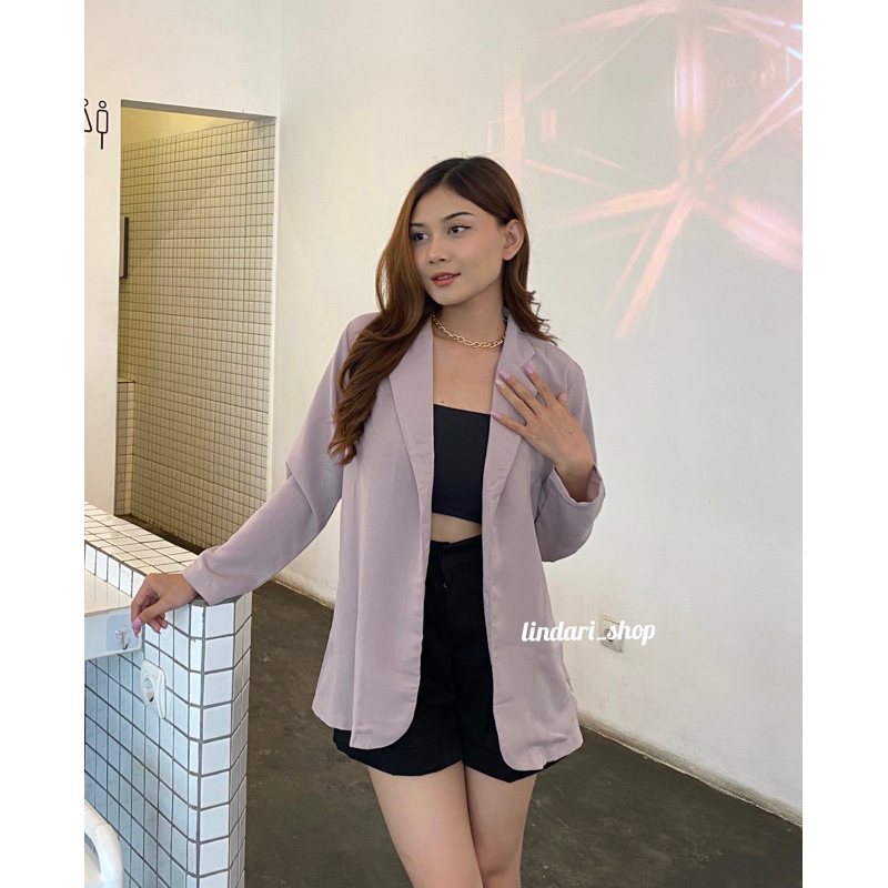 Blazer Lengan Panjang // Blazer Wanita