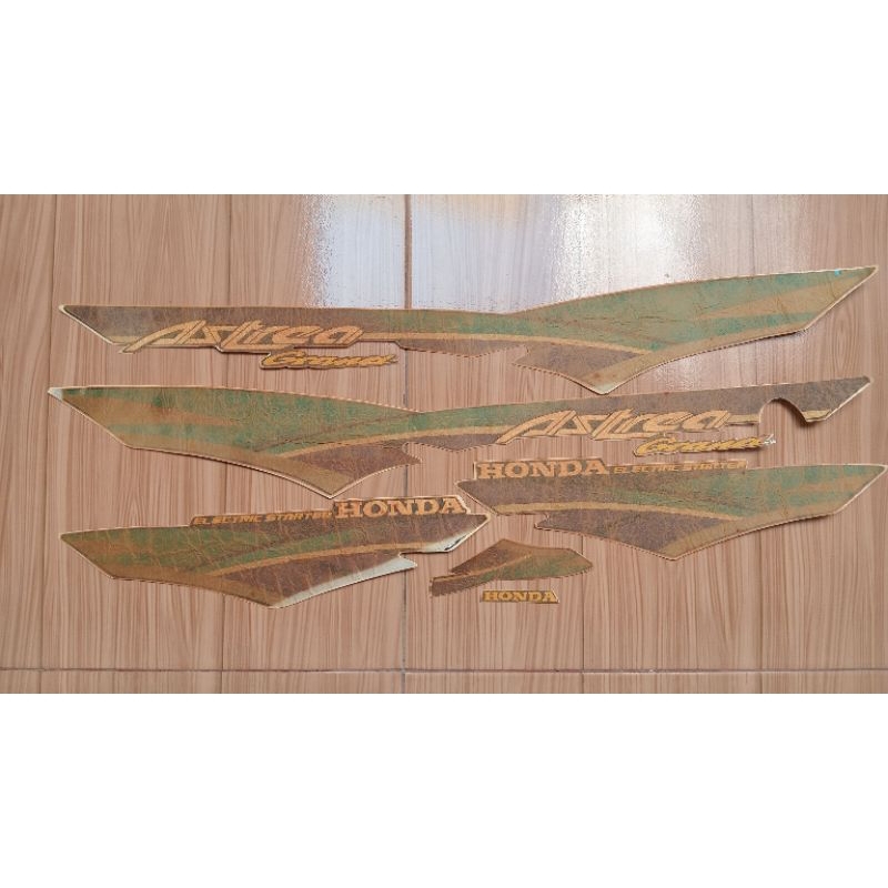 Striping stiker Honda grand 96 nos