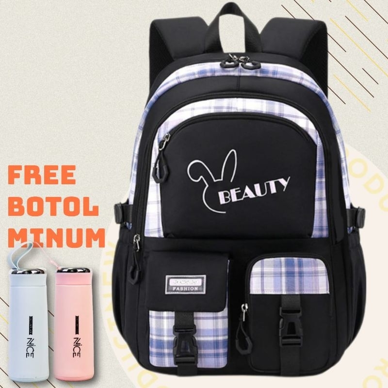 TAS RANSEL SEKOLAH ANAK TAS RANSEL WANITA TAS RANSEL BEAUTY