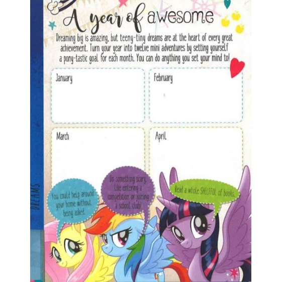 Buku Anak My Little Pony Movie Time to be Awesome Story Book Storybook / Buku Cerita Anak My Little Pony