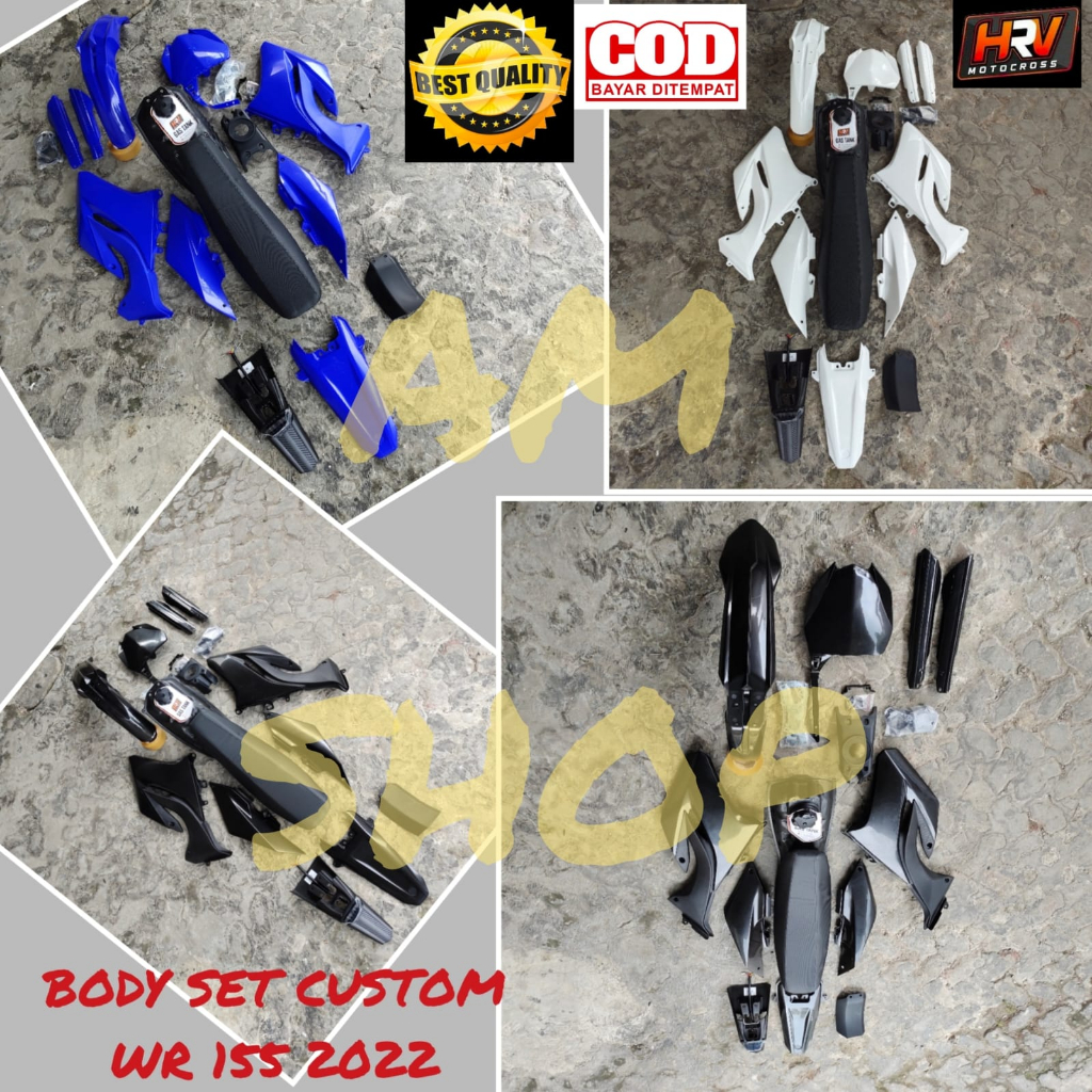 BODY SET CUSTOM WR 155 2022 TRAIL SUPERMOTO MOTOCROSS WR155