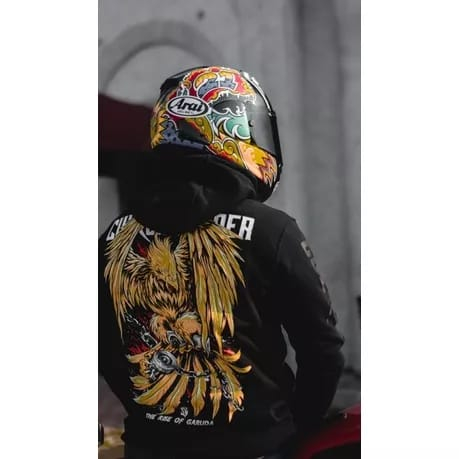 Jaket Sweater Hoodie Motor Prostreet CULTUR RIDER Terbaru Dan Terlaris 2023 - HOODIE MOTOR PROSTREET CULTUR-HITAM PREMIUM KUALITAS DISTRO