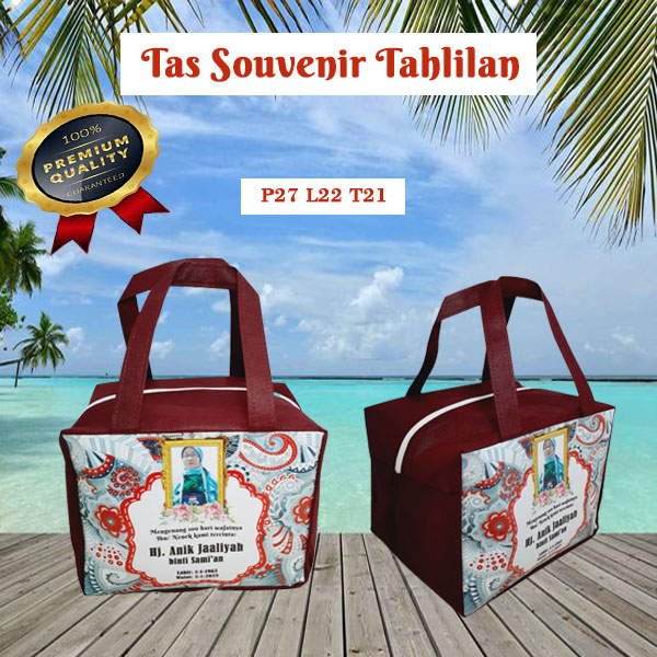 

Tas Souvenir selamatan Tahlilan Mengenang Kematian/ Tas Kirim Do'a Meninggal