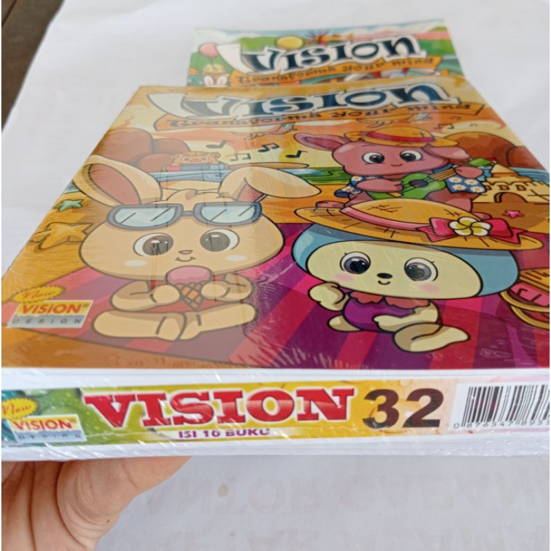 

Buku Tulis Vision isi 32 lembar / buku tulis (10pcs)