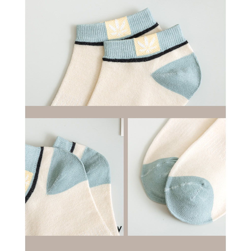 AND / COD / Koas Kaki Unisex Semata Kaki Import Koas Kaki Pendek Wanita Pria Fashion Short Socks Murah KK29