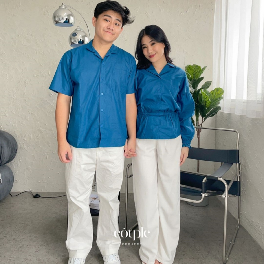 MOZA COUPLE SET BAJU COUPLE PASANGAN/ KEMEJA COUPLE PASANGAN BY COUPLE PROJECT