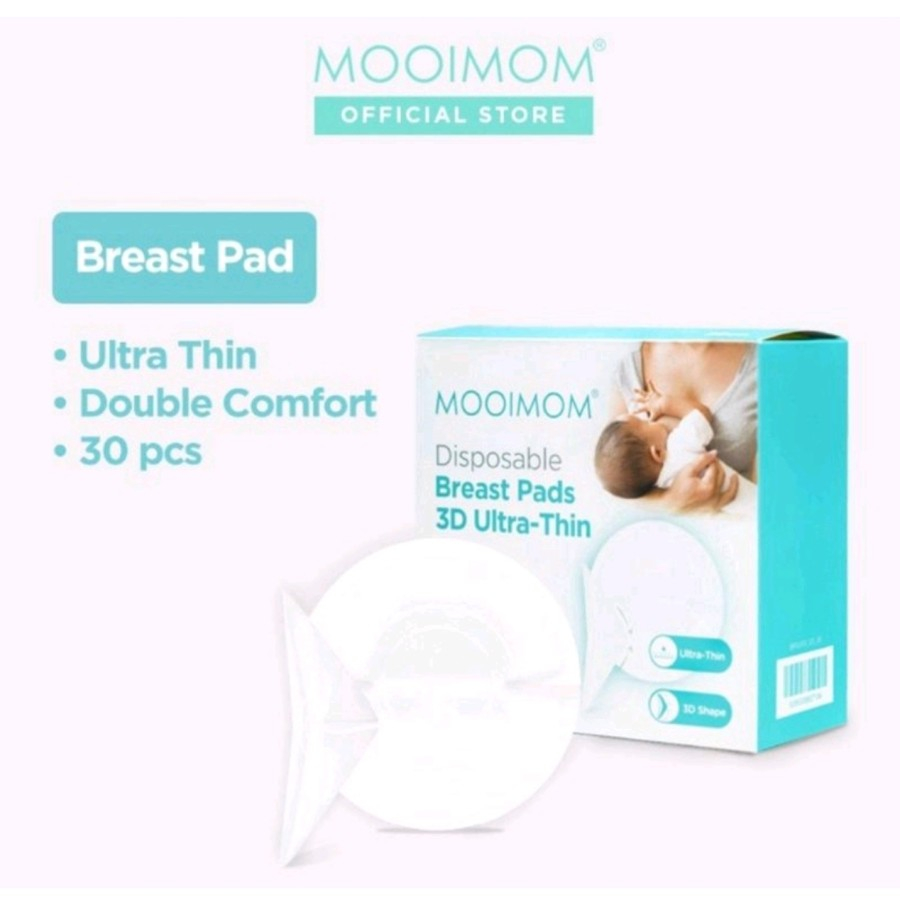 MOOIMOM Disposable Breast Pad 3D Ultra-Thin isi 30
