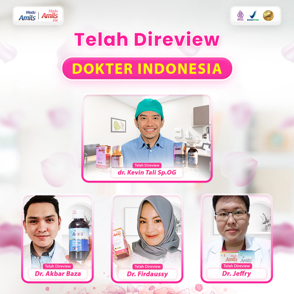 Amils - Madu Amil Wanita Promil Penyubur Kandungan Sukses Hamil Original