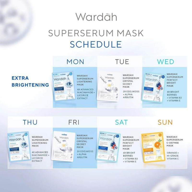 WARDAH SUPERSERUM MASK 20 ML