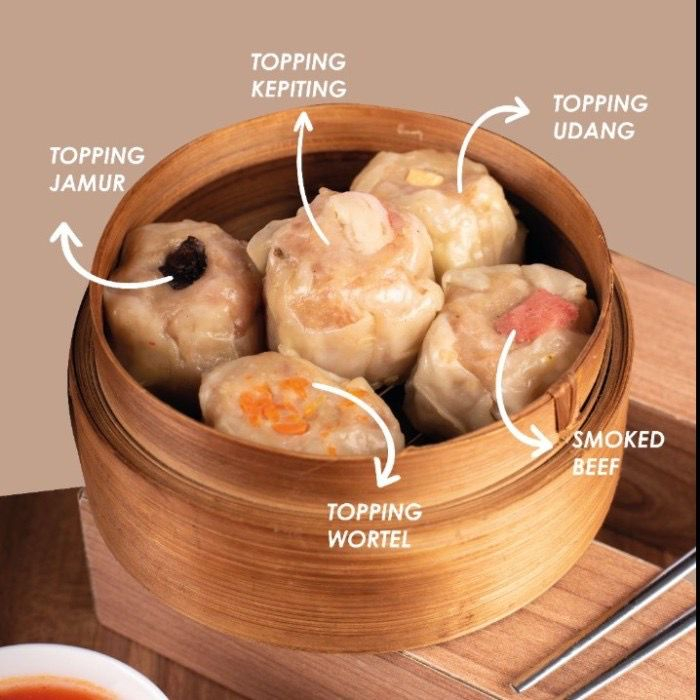 Dimsum Ayam Frozen Kemasan Vakum Hommade isi 10