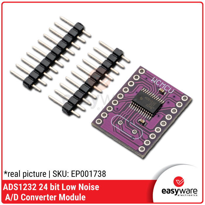 ADS1232 24 BIT LOW NOISE ANALOG TO DIGITAL CONVERTER