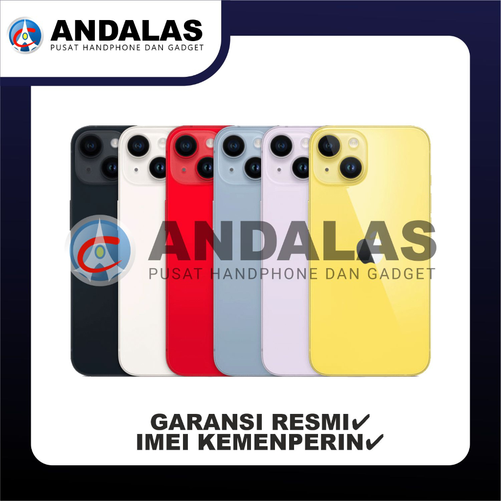 IPHONE 14 PLUS 6.7 INCH GARANSI RESMI INDONESIA