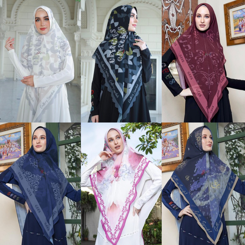 (KHIMAR NYA SAJA) Printing (by Gees/Gallery Syarifah