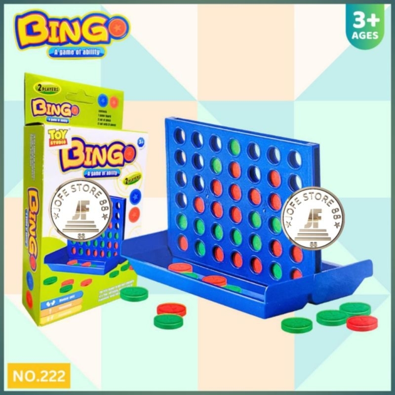 JOFESTORE88 X FerenHongXia MAINAN ANAK BINGO MINI BOARD GAME / MAINAN BINGO GAME MINI