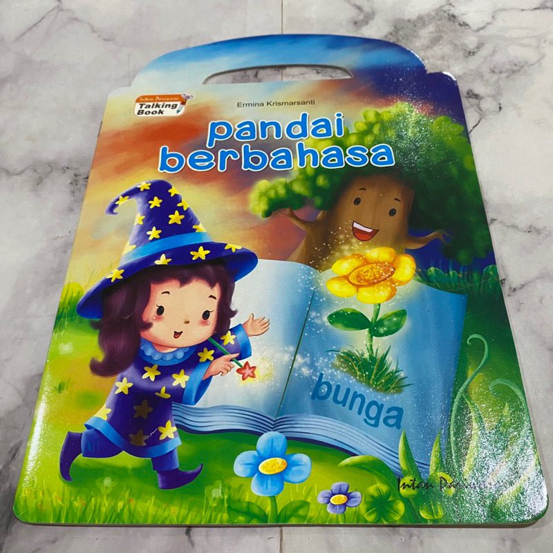 Pandai berbahasa anak pintar sebelum sekolah / buku belajar anak preschool paud 4 5 6 tahun / activi