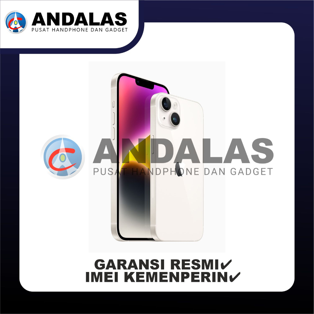 IPHONE 14 PLUS 6.7 INCH GARANSI RESMI INDONESIA