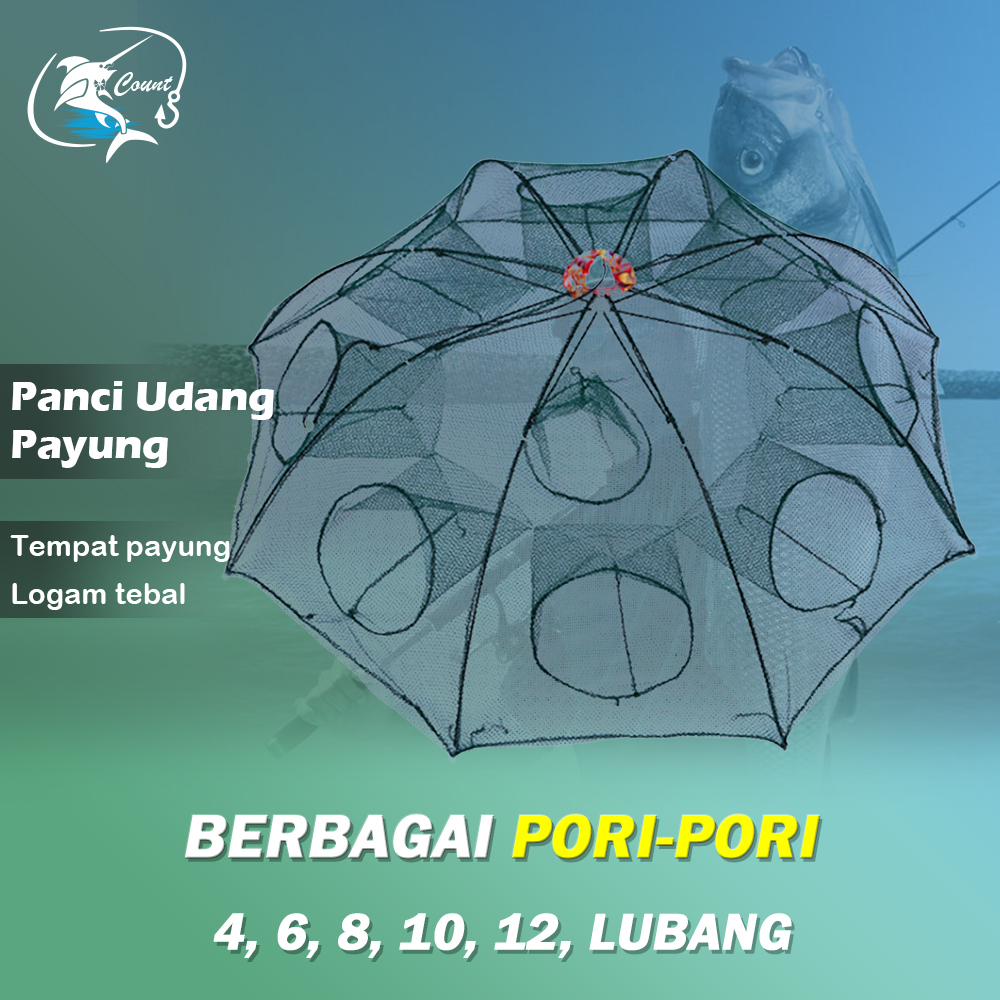 Bubu Perangkap Ikan / Payung Bubu Perangkap Ikan / Jaring Ikan Udang / Perangkap Ikan Udang Kepiting