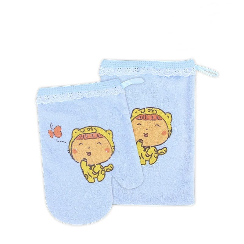 Kiddy Washlap Handuk Isi 2pcs / Washlap jari dan waslap kotak Kiddy