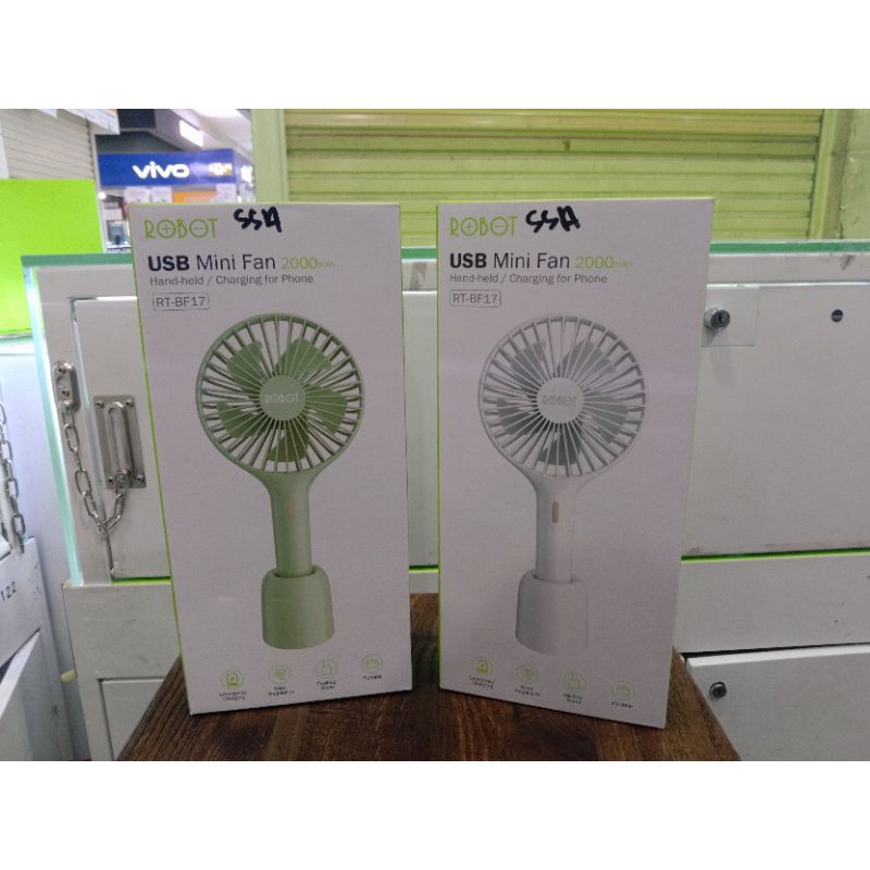 MINI FAN ROBOT RT-BF17 KIPAS ANGIN ORIGINAL