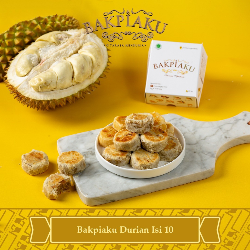 Bakpia Bakpiaku Khas Jogja isi 10 Durian