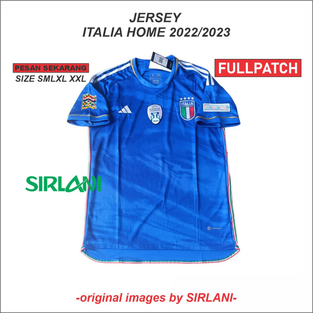 ITALIA HOME/AWAY NEW GO JERSEY BOLA ITALIA HOME/AWAY 2022-2023 JERSEY ITALIA